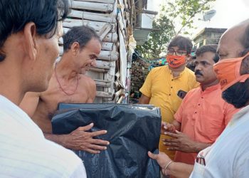 Rebuilding the broken house of an old mother.