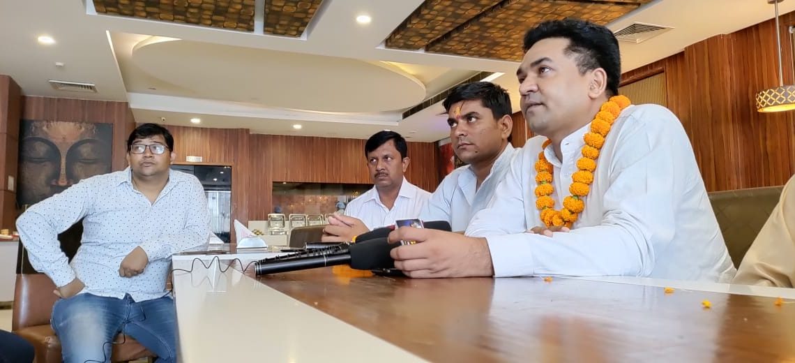 Founder of Hindu Ecosystem Sri Kapil Mishra spoken at Press Conference in Gajraula, Uttar Pradesh