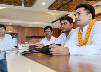 Founder of Hindu Ecosystem Sri Kapil Mishra spoken at Press Conference in Gajraula, Uttar Pradesh