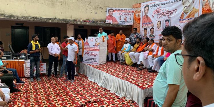 आज दिल्ली में जगह-जगह पर हिन्दू इकोसिस्टम का जनसंवाद कार्यक्रम हुआ